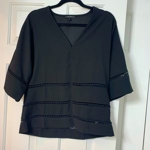 Stella & Dot vneck blouse